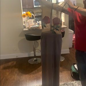 Embroidered fashion nova jumpsuit